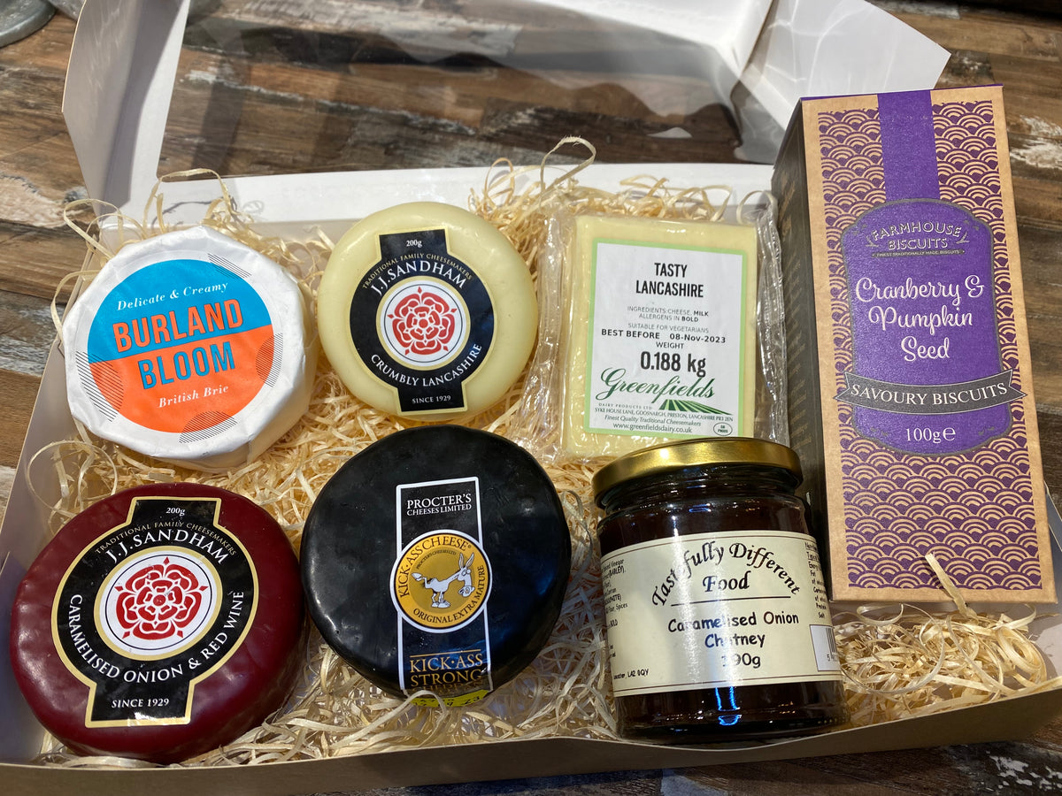 Lancashire Cheese Box Pickles of Preston