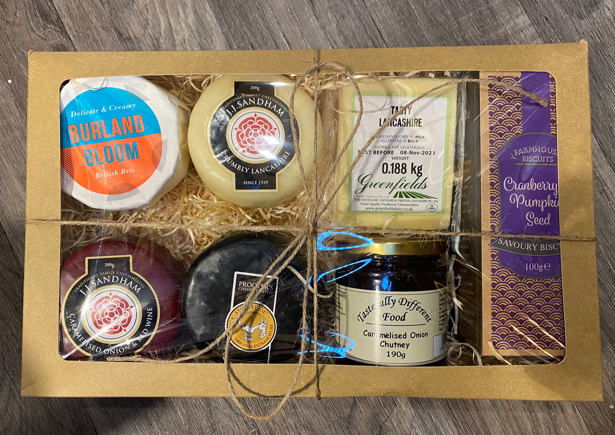 Lancashire Cheese Box Pickles of Preston