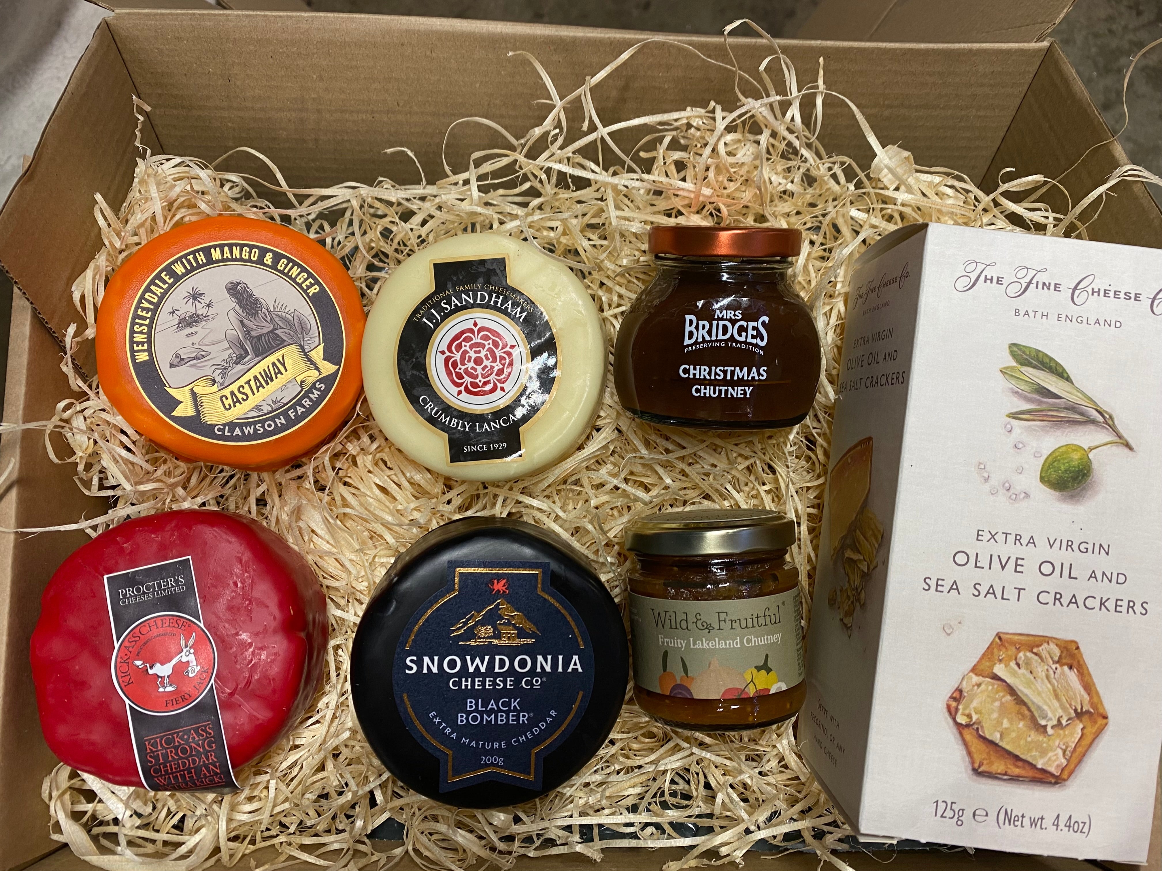 Cheese Truckle Gift Box