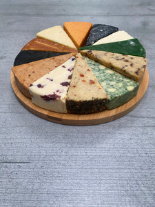 🎄Pre Order Christmas Cheese Wheel with a Bamboo Board🎄