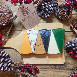 Small Christmas Cheese Board