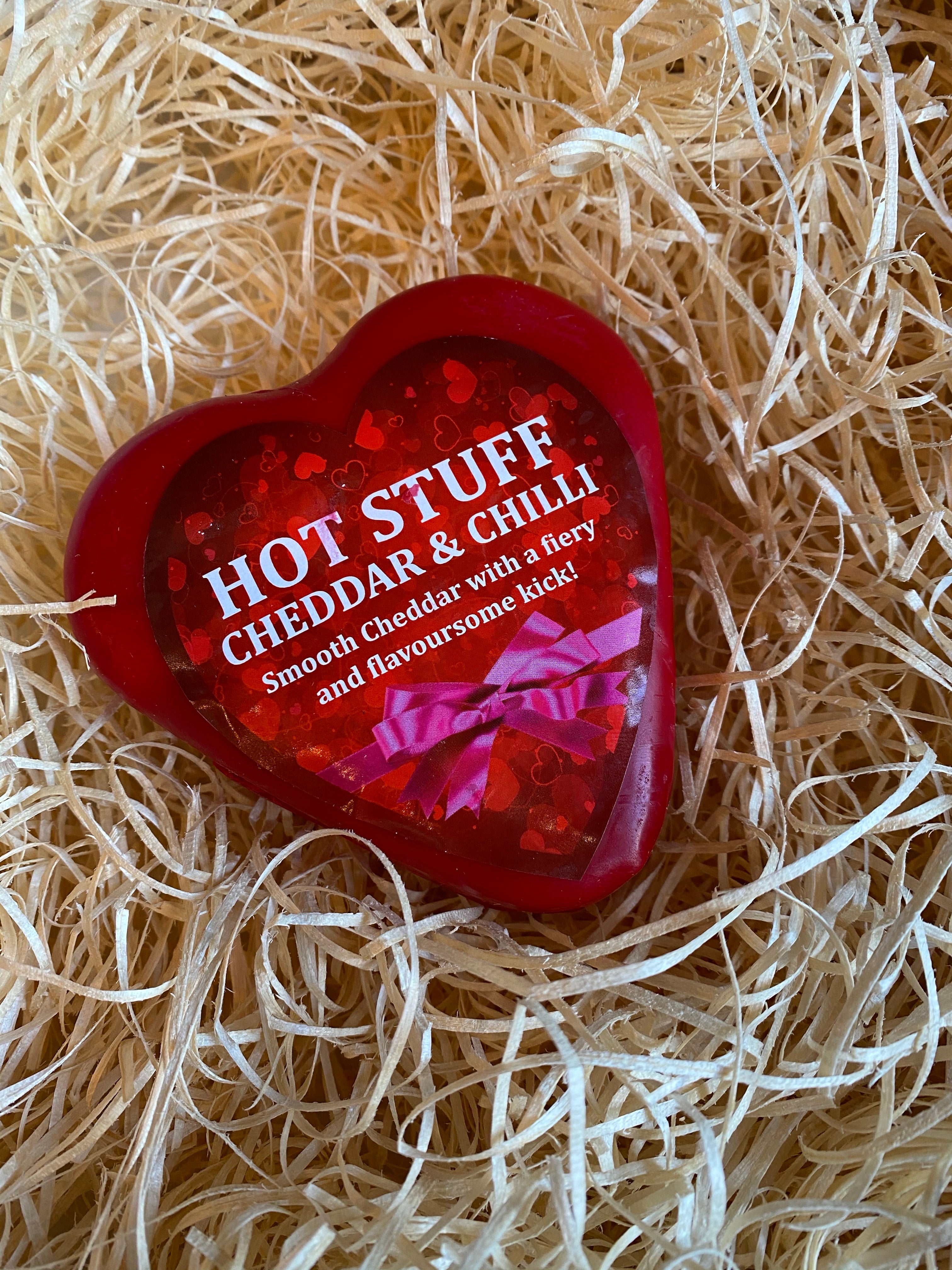 Hot Stuff Cheddar & Chilli Cheddar Heart