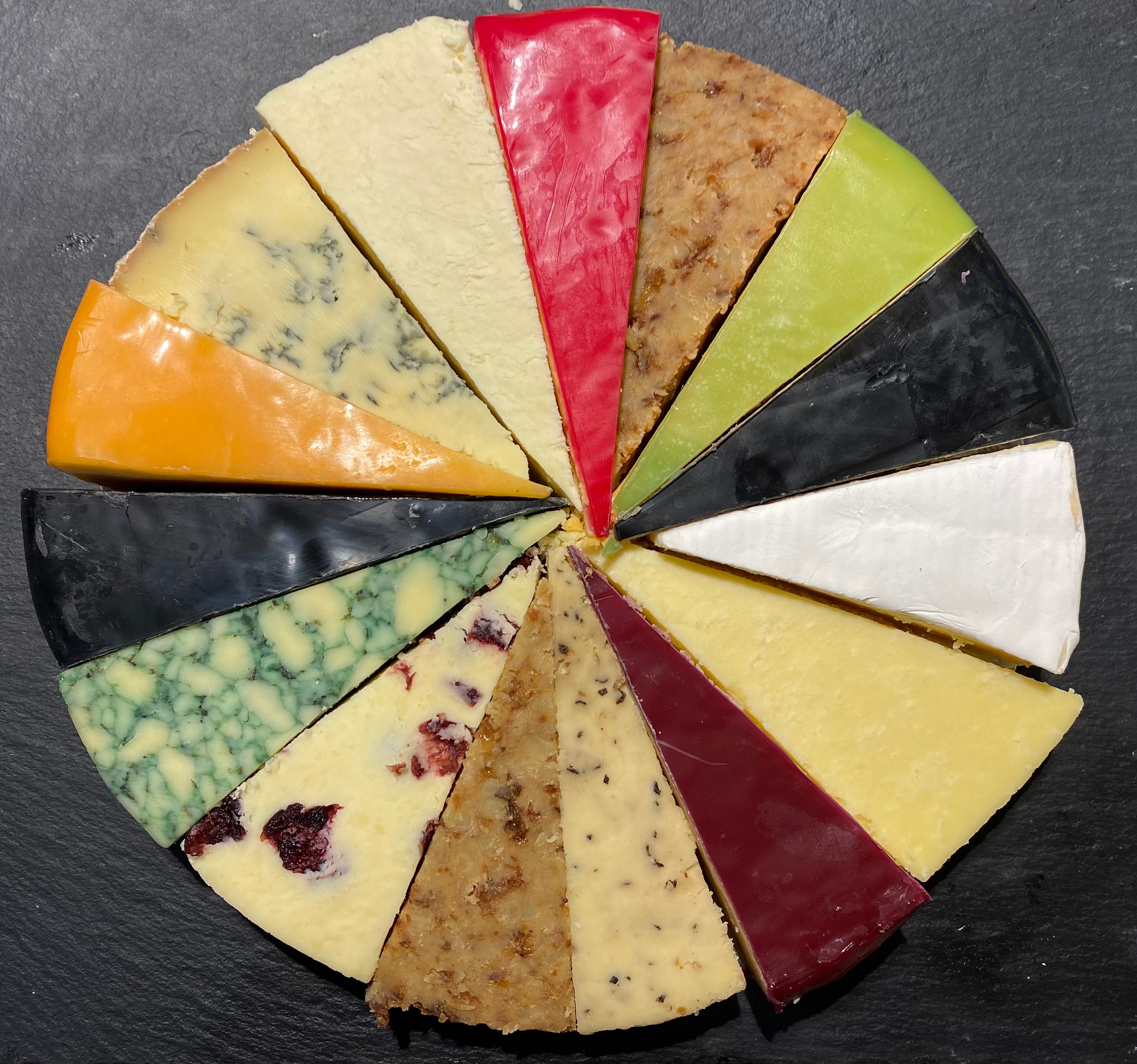 Cheese Wheel on foil base