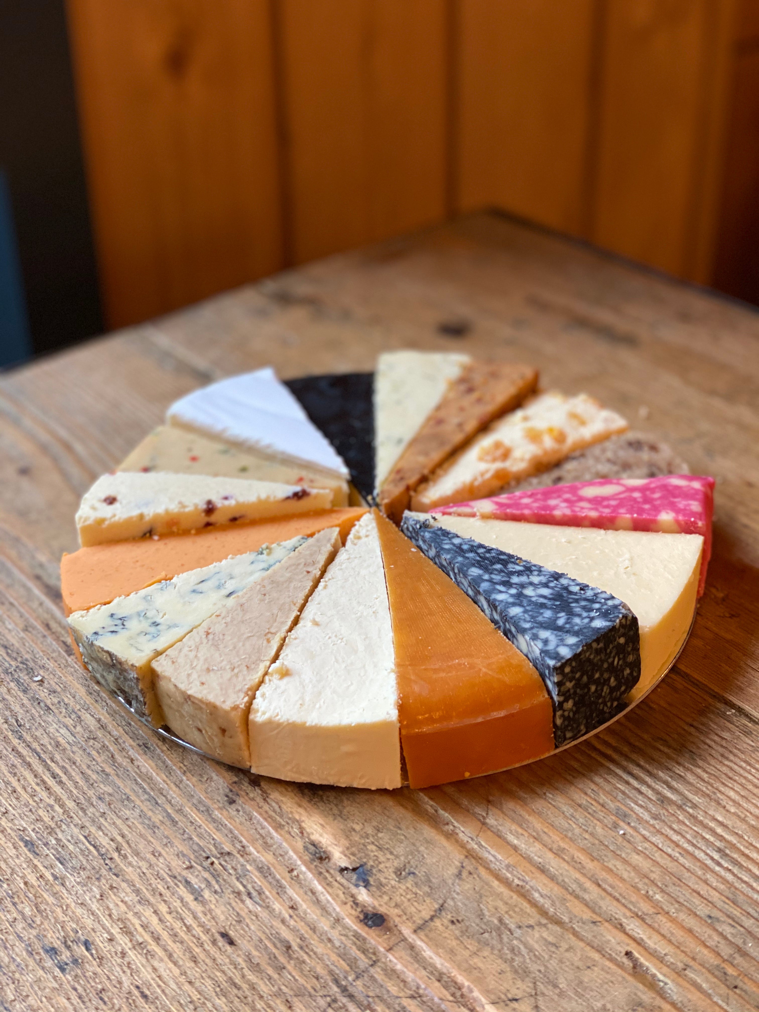 Cheese Wheel on foil base