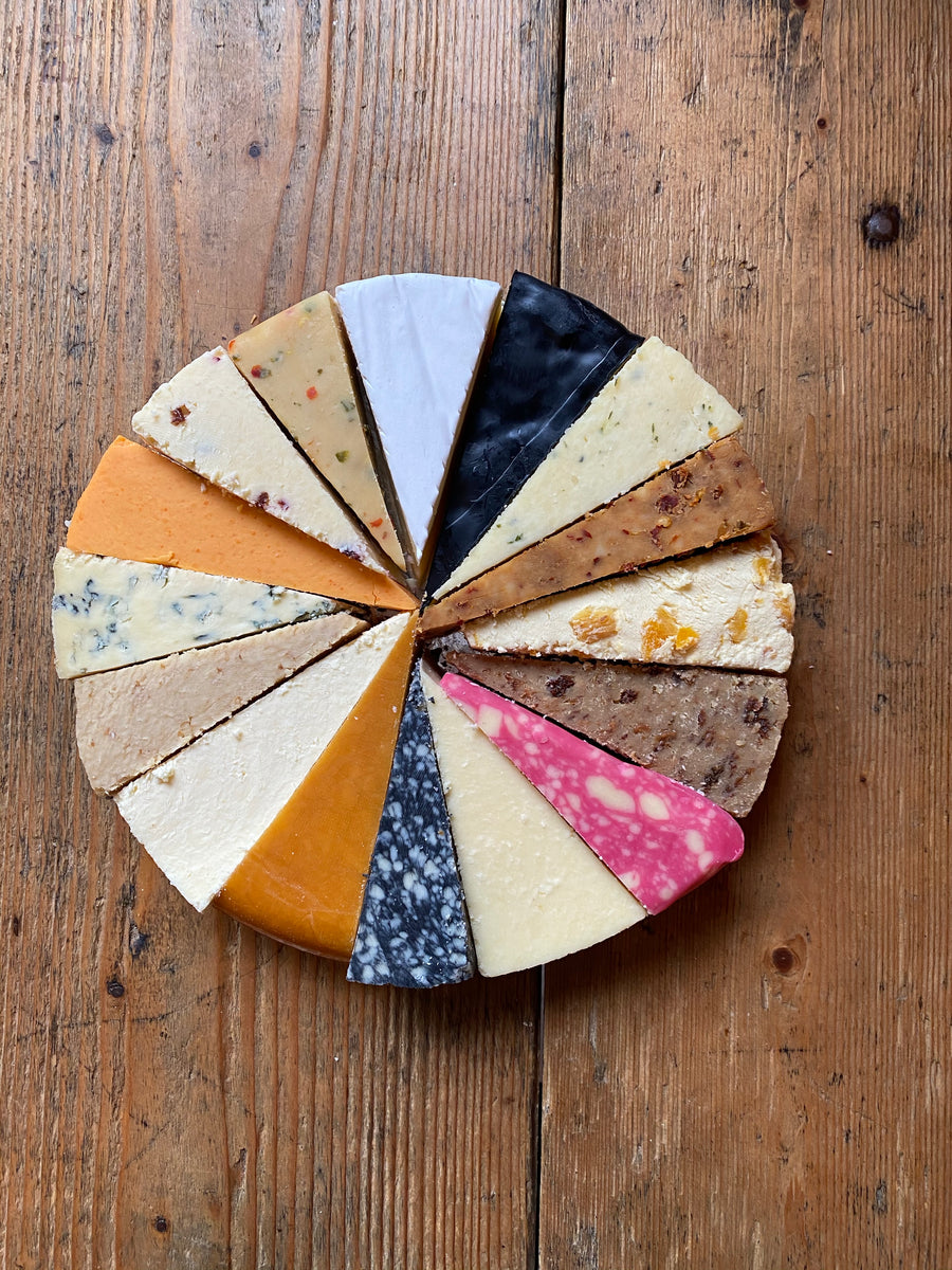 Cheese Wheel on foil base Pickles of Preston