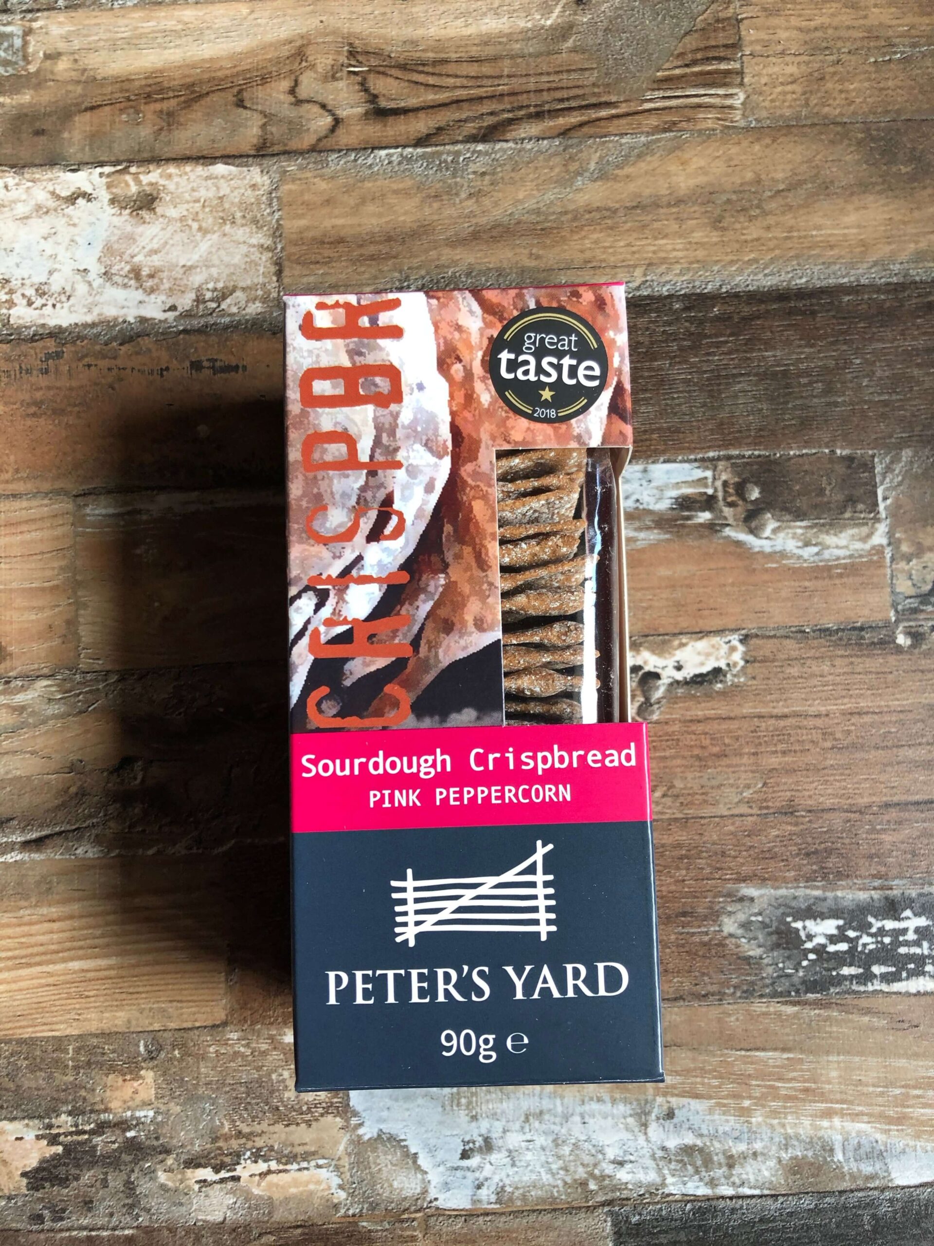 Peters Yard Pink Peppercorn Sough Dough Crispbreads