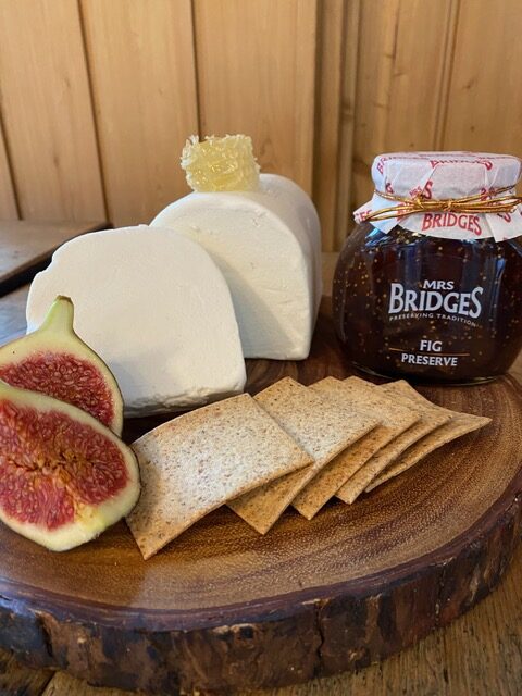 Ribblesdale Soft Goats Milk Cheese With Honey