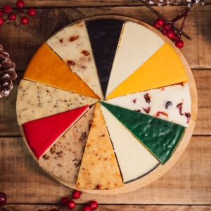 Christmas Cheese Wheel